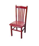 工厂红木色 餐椅橡木椅子 实木椅子 凳子靠背椅 餐厅椅子饭店