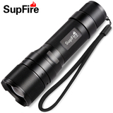 SupFire神火F3 变焦强光手电筒调焦可充电迷你LED户外灯防身远射