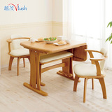 出口20椭圆形简约现代实木书餐桌椅艺术风格型折叠支架结构户型层