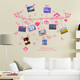 浪漫照片墙贴客厅温馨沙发背景墙贴画情侣婚房装饰相框墙贴纸