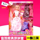 新款芭比娃娃甜甜屋大套装礼盒 梦幻化妆Barbie芭芘公主女孩玩具