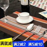 pvc餐垫隔热垫 防水耐热盘子垫 欧式西餐桌垫 餐具碗垫子砂锅托盘
