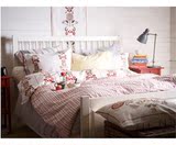 宜家代购IKEA家居正品阿库拉纯棉被套枕套床上用品多种尺寸1