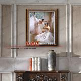 纯手绘油画古典人物芭蕾舞壁画欧式客厅卧室书房舞蹈厅装饰有框画