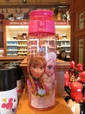 香港迪士尼乐园正品代购 Frozen冰雪奇缘 爱莎安娜 卡通水壶水杯