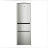 全新Midea/美的BCD-236TSMN/银钛拉丝/超大容量/超节能三门电冰箱
