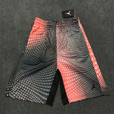 新款现货 Air Jordan 炫彩渐变色 篮球运动训练短裤 带兜