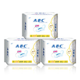 【天猫超市】ABC卫生巾超薄纯棉柔日用3包组合 健康清凉