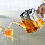 玻润 耐热加厚玻璃茶壶 不锈钢过滤花茶壶电磁炉煮茶壶烧水壶包邮