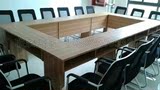 学校培训桌家用台式电脑桌 三抽屉写字台书桌学生桌条形桌会议桌