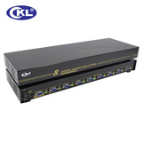 CKL-108S 电脑显示器分配器带音频 VGA分配器 1进8出 450MHZ