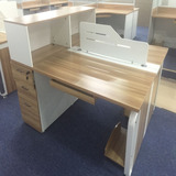 新款职员桌 组合屏风工作位 钢木办公台 员工办公电脑桌 办公家具