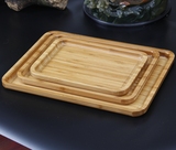 竹制长方形欧式托盘 水杯收纳托盘 茶具茶盘 下午盘餐盘水果盘子