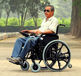 全国包邮电动轮椅车残疾人老人代步车轻便可折叠保修手动电动两用