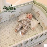 拉比正品专卖 LKCFA712童话三件套床围 单床围 宝宝床上用品 新货