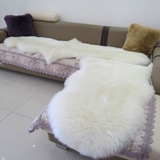 整张纯羊毛地毯卧室床前毯床边客厅羊毛地毯皮毛一体沙发垫飘窗毯