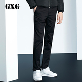 GXG男装 2015冬季新品 男士时尚黑色精致绅士休闲裤#54802024
