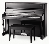 珠江皇冠LS-1高档机芯黑色全新经典立式钢琴 官方授权正品保证
