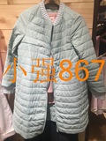 专柜正品代购斯琴SIQIN 2015秋冬款大衣风衣长款薄棉服AEDS007