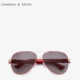 CHARLES&KEITH 太阳镜 CK3-11280170 女士潮流时尚复古蛤蟆镜
