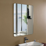 AC银晶浴室镜壁挂无框简约现代洗手间洗漱台镜方形镜子可定制