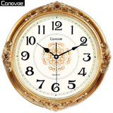 Canovoe凯诺时16英寸挂钟客厅静音时钟欧式创意挂表现代石英钟表