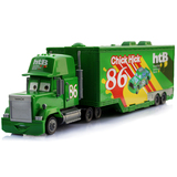 汽车总动员手提式路霸麦大叔货柜车收纳集装箱儿童玩具模型