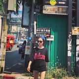 2016夏季女装短袖上衣款女装新款圆领韩版打底通勤学生搭配棉T恤