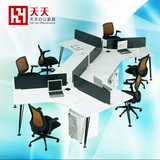 北京办公家具 时尚办公桌 员工位简约现代组合 工作位屏风隔断