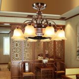 复古负离子隐形带电风扇吊灯中式美式LED客厅卧室餐厅风扇灯吊扇