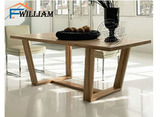 William 高档现代简约中式实木餐桌办公会议桌定做北京家具设计
