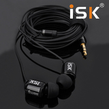 ISK sem5入耳式监听耳机 电脑手机游戏重低音面条长线HIFI耳塞