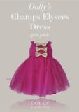 法国代购高级童装DOLLY 芭蕾女孩的梦  蝴蝶帕轻纱公主裙 3色选