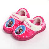 韩国进口代购正品冰雪奇缘Frozen儿童棉鞋 保暖防滑户内外棉鞋