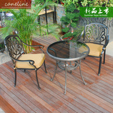 户外家具铸铝桌椅休闲庭院花园阳台铸铁桌椅室内室外铁艺桌椅组合