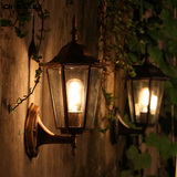 铁艺室外灯创意LOFT别墅户外阳台壁灯 美式复古欧式室外走廊壁灯