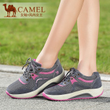 camel骆驼女鞋 2016春季新款运动鞋 平底休闲鞋女 低帮系带女单鞋
