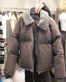 韩国代购女装冬装短款外套加厚棉袄棉衣学生2015新款韩版女款棉服
