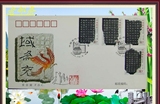 2004-28古代书法总公司首日封，有邮票设计家赵星尔签名盖章.上品