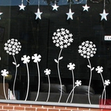 潘多拉花球 墙贴 玻璃贴纸 橱窗窗贴 店铺商铺装饰 阳台玻璃门贴