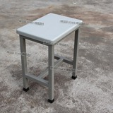 工厂凳子 流水线无尘车间操作凳工作凳 学校实验室方凳铁凳塑胶面