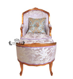 新古典贵妃椅 高档尊贵美人榻 卧室贵妃椅  奢华欧式美式家具定制