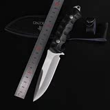 正品 直刀高硬度锋利刀具战术刀户外防身军刀防身刀一体水果刀具
