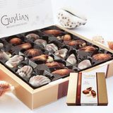 比利时进口GuyLian吉利莲金贝壳巧克力礼盒250g 休闲零食品22粒