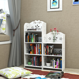 新款环保儿童书架学生书柜客厅置物架组合式落地架镂空收纳架