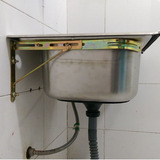 包邮304不锈钢小水槽套餐小单槽支架 厨房洗菜盆碗池手盆菜盘特价