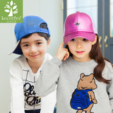 韩国夏季儿童帽子网眼鸭舌帽宝宝棒球帽小孩遮阳帽男童女童太阳帽