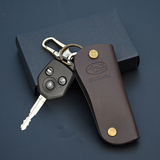 真皮钥匙包专用于斯巴鲁森林人xv傲虎钥匙扣 真皮钥匙套 钥匙链
