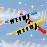 包邮儿童口风琴宝宝乐器玩具口琴幼儿园小礼品吹管喇叭竖笛批发