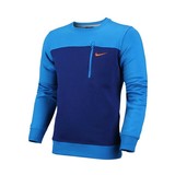 正品Nike耐克男子卫衣冬款拼色设计圆领套头衫629157-463
